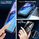 SPIDERCASE Designed for Samsung Galaxy S20 Ultra Case Waterproof, Built-in Lens & Screen Protector [Full Body Shockproof] [Military Drop Proof] [IP68 Underwater] Case for Galaxy S20 Ultra -Purple