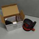 Cordless Orbital Sander Compatible For Milwaukee 18V, Electric Orbit Sander with Brushless 12000 RPM 6 Variable discs Speed Sander Machine With Dust Collector for Woodworking Sanding (No Battery)