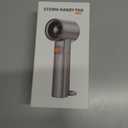 Turbo Handheld Fan with Digital Display, 100-Level Speed Adjustable & 3000mAh Battery, 8Hrs Powerful Cooling Personal Pocket Fan for Outdoor Travel Camping Activites (Grey)