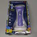 Remington Smooth & Silky Electric Shaver for Women, 4-Blade Smooth Glide Foil Shaver and Bikini Trimmer with Almond Oil Strip, Shave Wet or Dry (Purple)