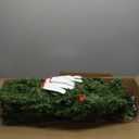 6FT Pre-lit Pencil Christmas Tree Spruce with Remote Control, 250 Warm White Multi-Color Lights, Artificial Hinged/Slim/Skinny/Feel Real/Realistic for Home, Holiday Decoration Dual Color LED 6 Feet (Green)