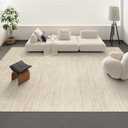 Valenrug Washable Rugs 8x10 - Non Slip 8x10 Area Rugs for Living Room, Stain Resistant Area Rugs for Bedroom, Foldable Machine Washable Area Rug(8'x10', Beige)