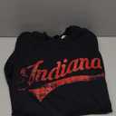 Vintage Indiana Hoosier State Distressed Pride Apparel Hoody, Large