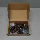 20 Pack Antique Brass Cabinet Knobs for Kitchen Cabinets and Dresser DrawersZinc Alloy Hardware Handles PullsVintage Cupboard Drawer Knob