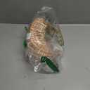 Small Flower Girl Basket Set of 2 - Small Wicker Basket with Handle and Waterproof Lining, 6.3 x 5.12 x 3.75 Inch - Rattan Design for Wedding Flower Petals, Candy, Gift Use, Storage and Home Decor