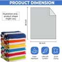 QUBA LINEN 100% Cotton Beach Towels, Cabana Stripe Beach Towel, Large Pool Towels, Highly Absorbent, Light Weight, Soft and Quick Dry Swim Towels, for Parties, Guests (Pack of 6)