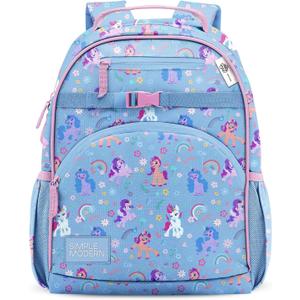 Simple Modern Medium My Little Pony Toddler Backpack for School Girls and Boys | Kindergarten Elementary Kids Backpack | Fletcher Collection | Kids - 15" tall | Garden of Rainbows