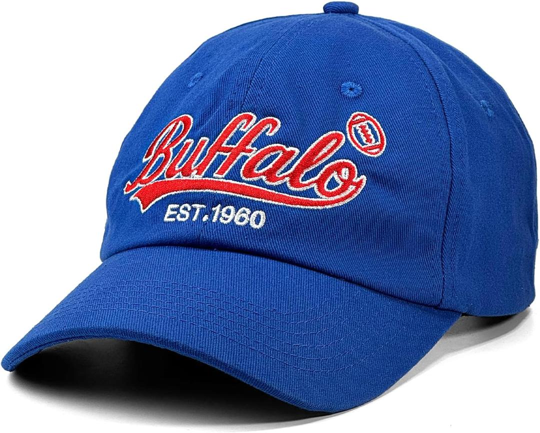 Vintage Embroidered Baseball Cap, Adjustable Dad Hat for Men and Women (One Size, Nn_buf)