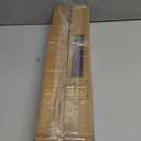 2 Pack Black Curtain Rods for Windows 28 to 48 inch, 5/8 inch Small Cafe Window Curtain Rods, Short Drapery Rod for Bedroom Kitchen (Size 30-50 Inch, Matte Black)