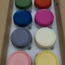 16 OZ Overnight Oats Jars with Lids 8 Pack, Glass Meal Prep Containers, Reusable Food Storage Jars, Airtight Mason Jars for Breakfast, Yogurt Parfait, Salad, Smoothies(8 Pack)