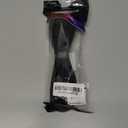 CableMod RT-Series Pro ModMesh Sleeved 8-pin PCI-e Cable for ASUS/Seasonic/Phanteks Revolt (Black, 60cm)