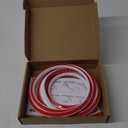 Flexible Quarter Round Molding, Mini Peel and Stick Rubber Trim Molding for Wall Edge Floor Corner,Staircase Cabinet Tub Edge (White, 118Inch)