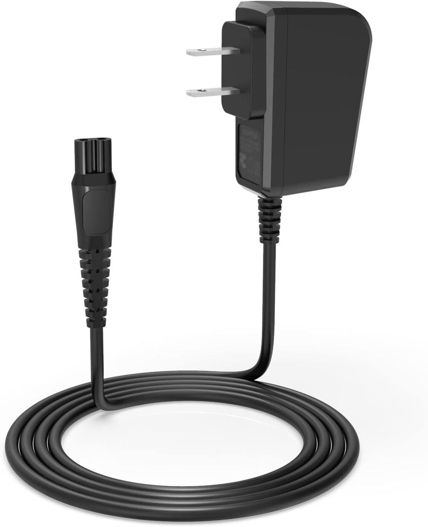15V 6Ft Charger Cord Fit for Philips Norelco HQ8505 - (Older Model) Series 6000 7000 9000, BG7030 BG7040 BG5025 S9987, Multi groom MG5750 MG7750 MG7790, Fit for Phillips Shaver Electric Razor Trimmer