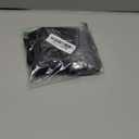 Satin Pillowcase for Zelimun Cervical Pillow, Ergonomic Case, Smooth & Soft Pillowcase, Black Pillow Cover with Zipper