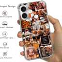 Autumn Pumpkin Case - Compatible with iPhone 16, Aesthetic Fall Design TPU Bumper Protective Cover