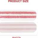 Mop Pads Replacements Compatible with Cedar H2prO Flat Mop - Microfiber Mop Replacement Heads for Cedar/Vileda H2prO Flat Floor Mops - Washable Pad for Floor Cleaning - 3Pack