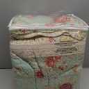 Greenland Home Antique Rose 100% Cotton Heirloom-Quality Bedspread Set, 3-Piece Queen, Blue