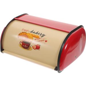 Kichvoe Bread Box for Kitchen Countertop 13.38X9.05X5.9 Inch Large Capacity Bread Storage Bin Food Organizer for Home Bakery Coffee Shop