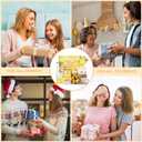 Gift Baskets for Women, Graduation Gift for Her, Birthday Gifts for Women Teacher Best Friend Gift Set Box,Teen Girl Gifts Basket for Daughter Sister Friendship- Brighten up Her Day! (Yellow)