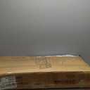 LIVELYGLOW White Large Makeup Vanity Desk with Smart LED Mirror & Power Station, 43" Professional Dressing Table with 7 Drawers, 4 Open Shelves & Hairdryer Holder for Bedroom