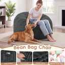 Bean Bag Chair 3FT Adult Giant Beanbag with Filling Memory Foam Living Room, Medium