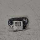 Ivilon Drapery Curtain Clip Rings - Clips Ring for Curtain Panels 1.7", Set of 14 - Black