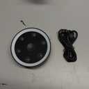 Kipcush Sleep Sound Machine - 24 High-Fidelity Non-Looping Sounds, Portable White Noise Machine for Baby, Kids & Adults, Dimmable Night Light, 6 Auto-Off Timers, USB Powered for Travel, Home & Office (Standard, Black)