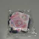 Cat Paw Squishy Big Fufu Squishies Giant Cat Paw Toy 5.5 Inch Large Paw Print Squishy Squeeze Toys Tangcii Pinch Family Silicone Stress Relief Cute Soft Sticky Toy for Adults Kids (Black+pink)