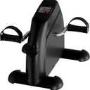 Under Desk Bike and Pedal Exerciser - At-Home Physical Therapy Equipment and Exercise Machine for Arms and Legs with LCD Screen by Wakeman Fitness