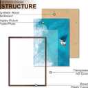 Brown 19x25 Picture Frame Lightweight yet Durable Frame Wall Hanging