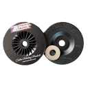 ZEPHYR CUSTOM POLISHING PRODUCTS SFPR58-4 Airway Buff Safety Flange Kit (Black)