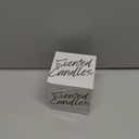 1OAK Patchouli Candle - Soy Wax Scented Candles (Patchouli) - Soy Candles for Home Scented - Long Burning Candle Premium - Hand-Poured (7oz.) (Clear Jar (7oz))