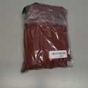 LILLUSORY Wide Leg Dress Pants Women's High Waisted Dressy Trousers Red Medium Size 10