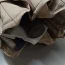 9 FT Patio Umbrella for Outdoor, Outdoor Table Umbrella with Push Button Tilt and Crank, Outdoor Patio Umbrellas with 8 Sturdy Ribs for Market, Garden, Pool (Beige)