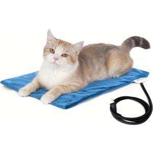 Pet Heating Pad, Cat Dog Electric Pet Heating Pad Indoor Waterproof, Auto Constant Temperature