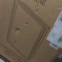 Black Bathroom Medicine Cabinet with Mirror 16 x 24 Metal Frame Recessed Or Wall Mounted Single Door Storage Medicine Cabinet with Adjustable Shelves Rounded Rectangle Beveled Mirror