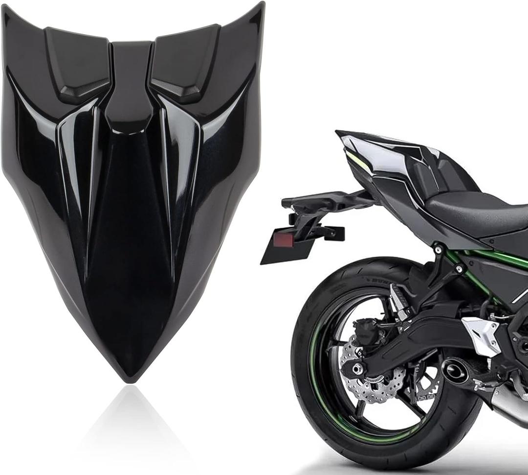 Rear Passenger Pillion Solo Seat Cowl Cover Fairing Tail Section for 650 Z650 2017 2018 2019 2020 2021 2022 2023 2024