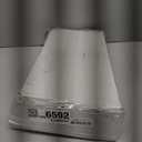 FluffyDream Cooling Elevated Dog Cot Bed Outdoor Raised Portable Dog Beds No-Slip Feet Portable Durable Pet Hammock Bed, 49x31.5x8 Inch, Grey