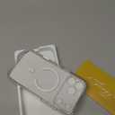 Miracase for iPhone 17 Pro Max Case 6.9" Full-Body Phone Case with Built-in Glass Screen Protector& Full Camera Protector,[Magnetic with MagSafe] Drop Proof 17 ProMax Cover, Clear Glitter