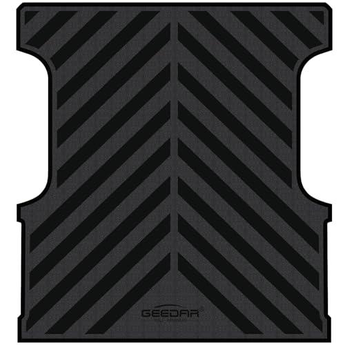 GEEDAR Heavy Duty Rubber Bed Mat 5.3ft. ×5 ft. Bed Liner