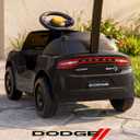 Licensed Dodge Ride on Push Car for Toddlers 1-3 Years with Handle & Music
