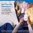 Kidde Carbon Monoxide Detector, Plug-in with AA Battery Backup, Easy-to-Read Digital Backlit Display, 85 dB Alarm, Rotating Plug, LED Status Light Indicators, 5th Edition, COPD