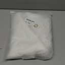 Deeprove White Boho Curtains for Bedroom 84 Inches Long, Cream Checkered Bohemian Chic Textured Embroidery Plaids, Vintage Handmade Tassels Country Decor Drapery, Rod Pocket, 1 Panel W52 x L84