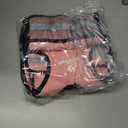 Adjustable Weighted Vest for Men and Women 4-10lb/11-20lb/20-32lb Vest with 6 Ironsand Weights, Adjustable Body Weight Vest Exercise Set for Strength Training,Cardio,Running, Walking (pink)