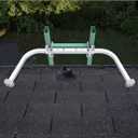 Ladder Stabilizer,Heavy Duty Aluminum Extended Ladder Accessory for Roof Gutter Guard Cleaning Tools,Ladder Stand-Off Wing Span/Wall Ladder Hooks with Non-Slip Rubber Bottom pad.(Patent)
