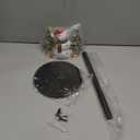 Christmas Snowman Paper Towel Holder, Cute Snowman Christmas Tree Decorations for Kitchen Bathroom & Home, Farmhouse Winter Decor, Resin Stainless Steel Paper Towel Stand, Holiday Xmas Gift Idea