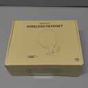 Trucker Bluetooth Headset, Wireless Headset with Mic, Bluetooth Headsets with Dual Noise Cancelling Microphone & Mute Button, 55Hrs Working Time PC Headsets for Cell Phones, Computer, Truck Driver (Black)