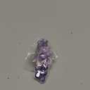 Aimimier Bridal Crystal Flower Hair Clip Sparkling Rhinestone Barrettes for Bun Fashion Hair Styling Accessories for Women (Purple)
