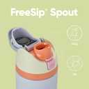 Owala FreeSip Insulated Stainless Steel Water Bottle with Straw for Sports, Travel, and School BPA-Free Sports Water Bottle, 24 oz, Beach House