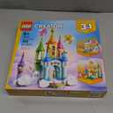 LEGO Creator 3 in 1 Unicorn Castle Building Toy for Kids - Unicorn Toy Trio for Girls & Boys, Ages 8+ - Build 3 Pretend Play Toys with 1 Set of Building Blocks - Gift Idea for Birthdays - 31175